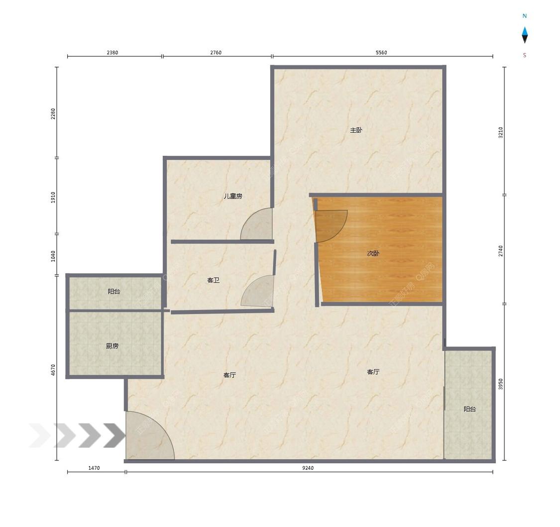 整租·二城丽苑