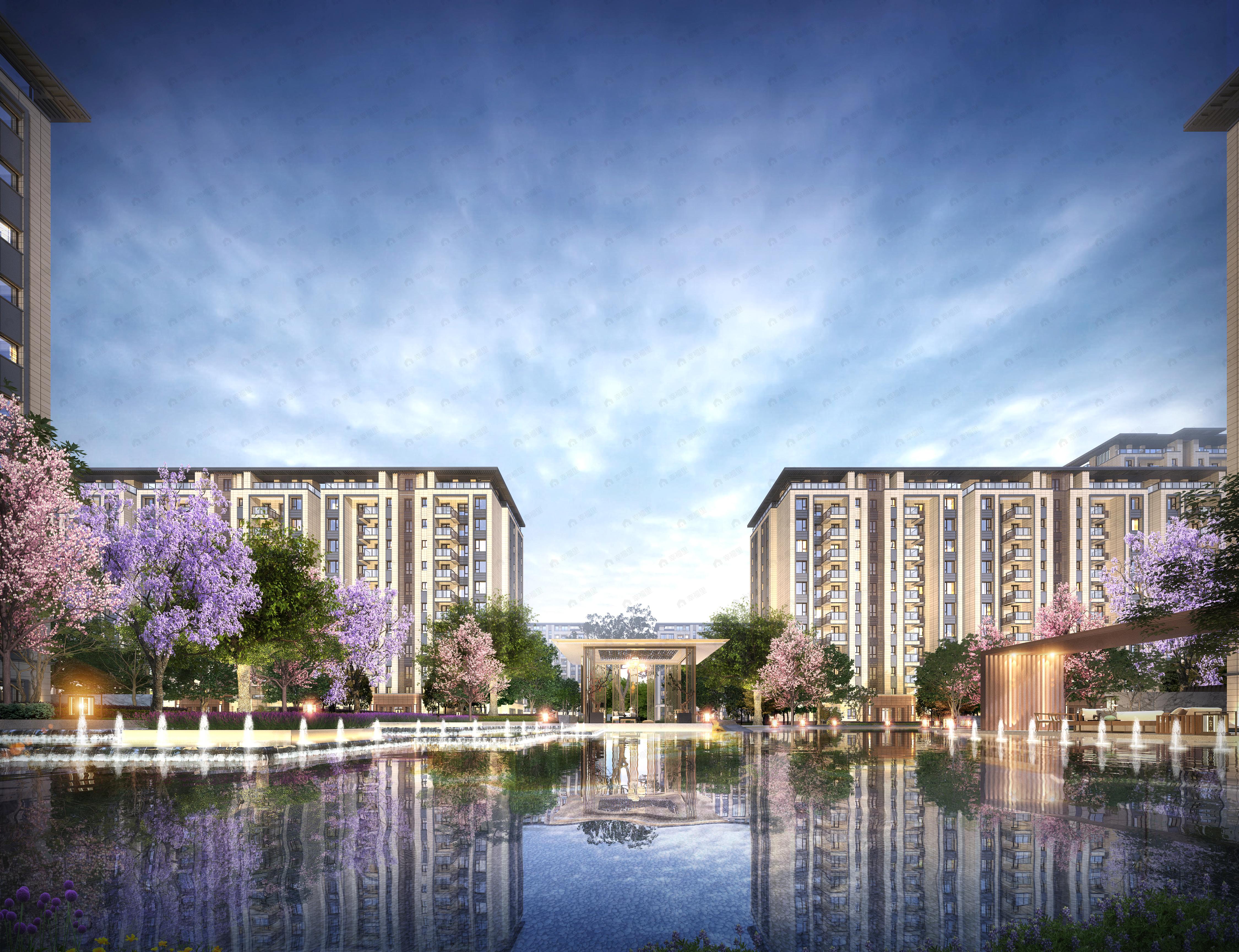 电建地产洺悦御府效果图