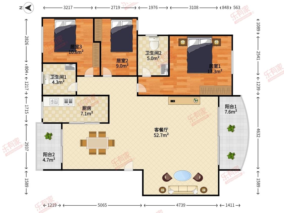 整租·富霖花园
