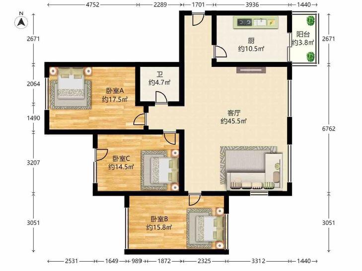 整租·北京华侨城(2号院)