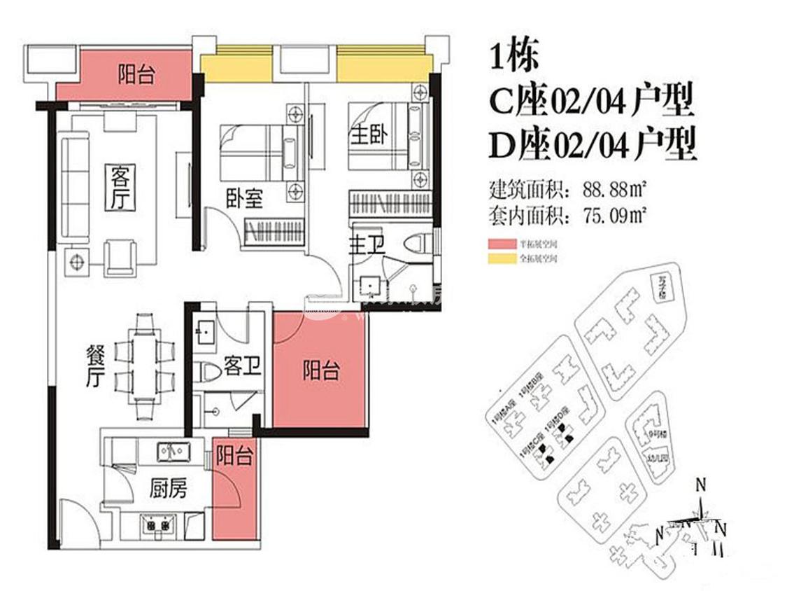 整租·金地龙城中央