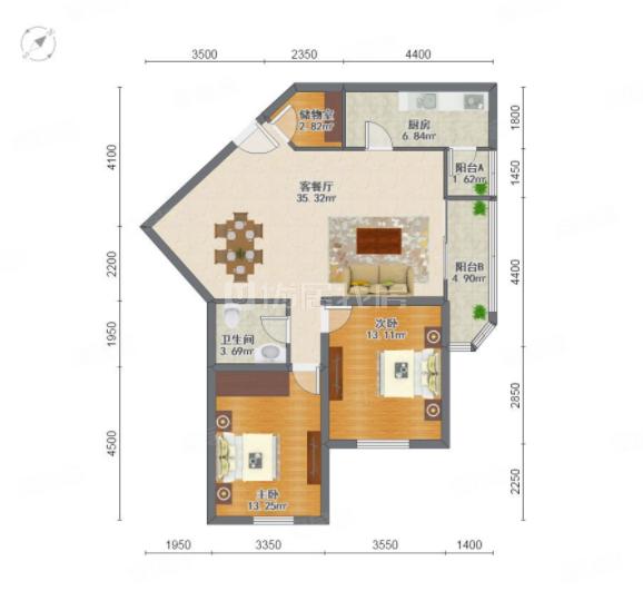 整租·世纪城(远大园四区)