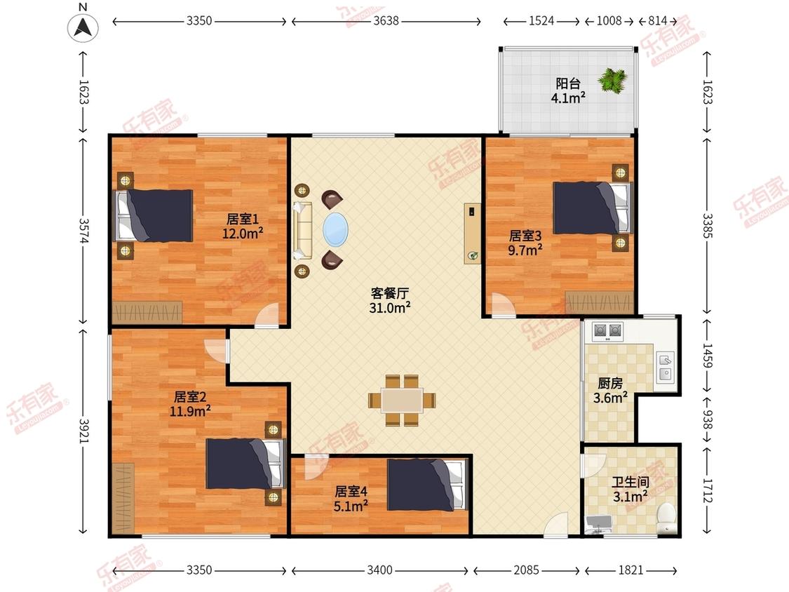 整租·五邑大厦