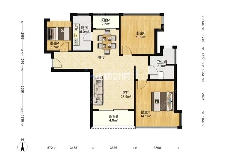 整租·华发首府