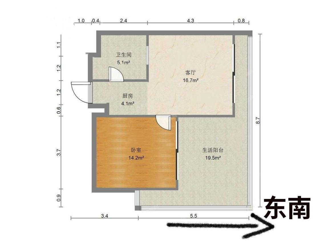 整租·中信红树湾(北区)
