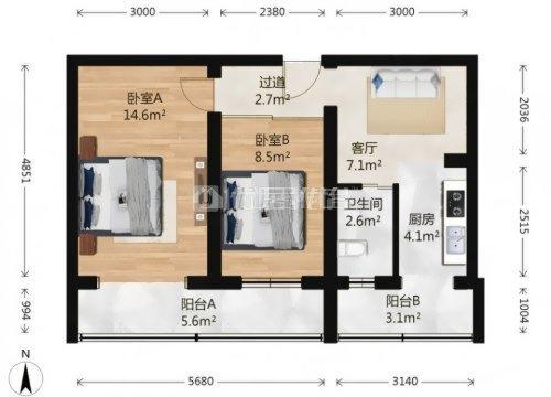 合租·金蝉北里(21号院)