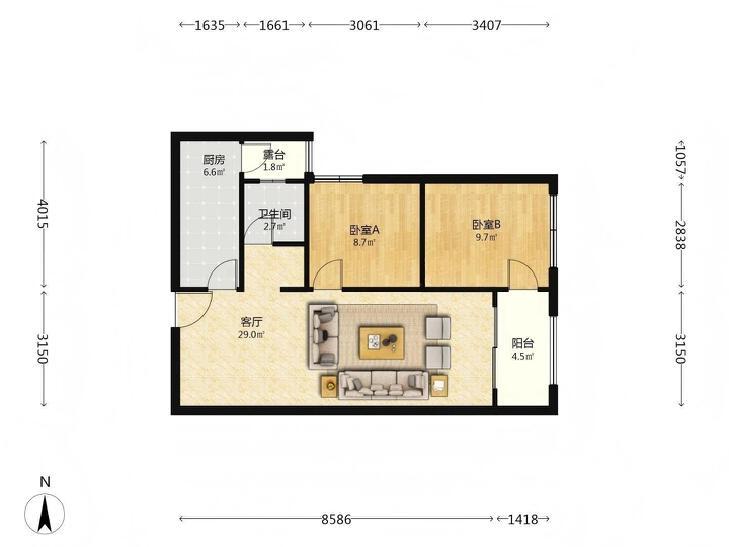 整租·天宇澜山
