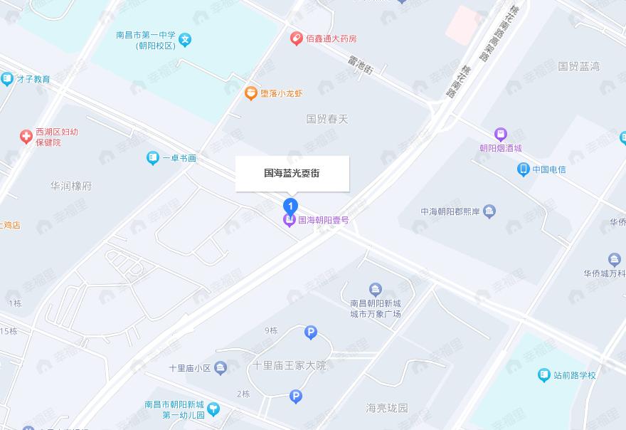 国海蓝光耍街效果图