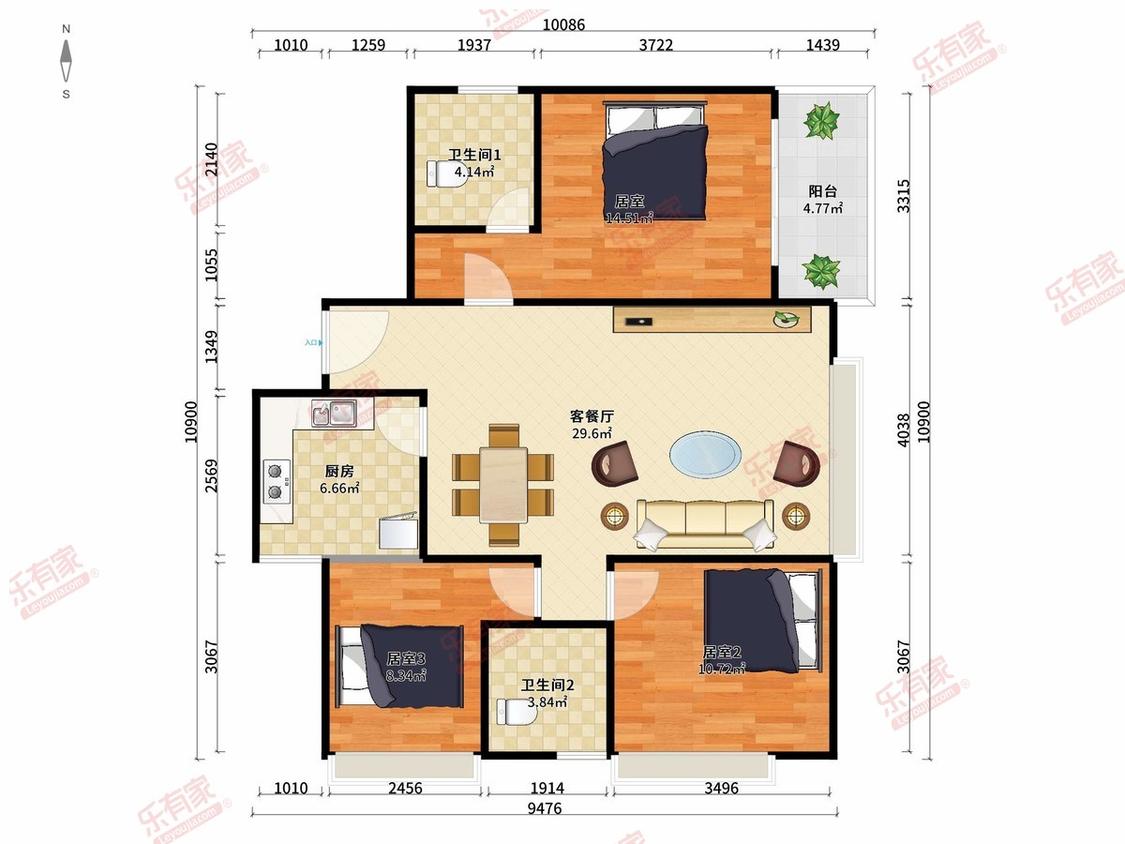 整租·中信星光名庭