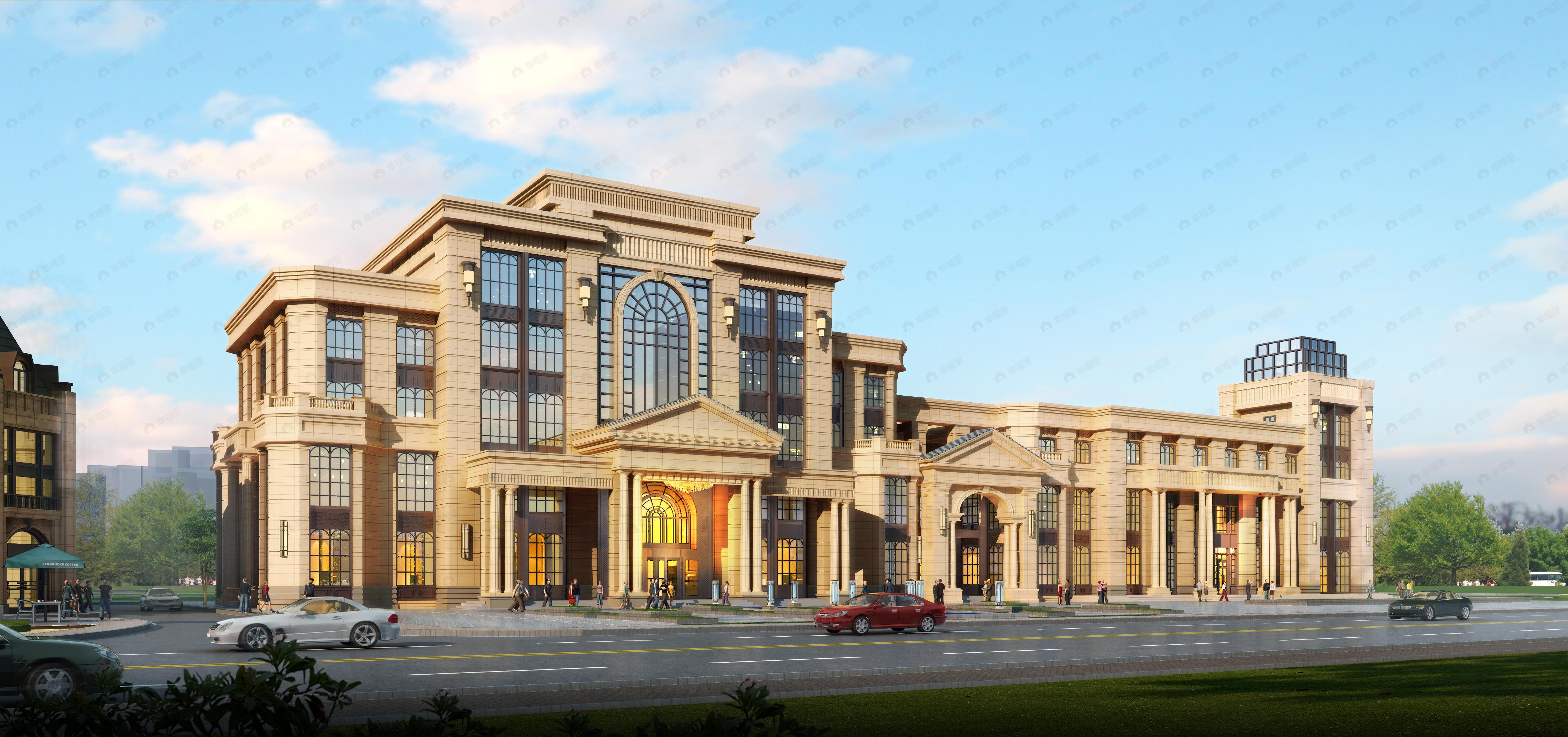 汉北怡景园效果图