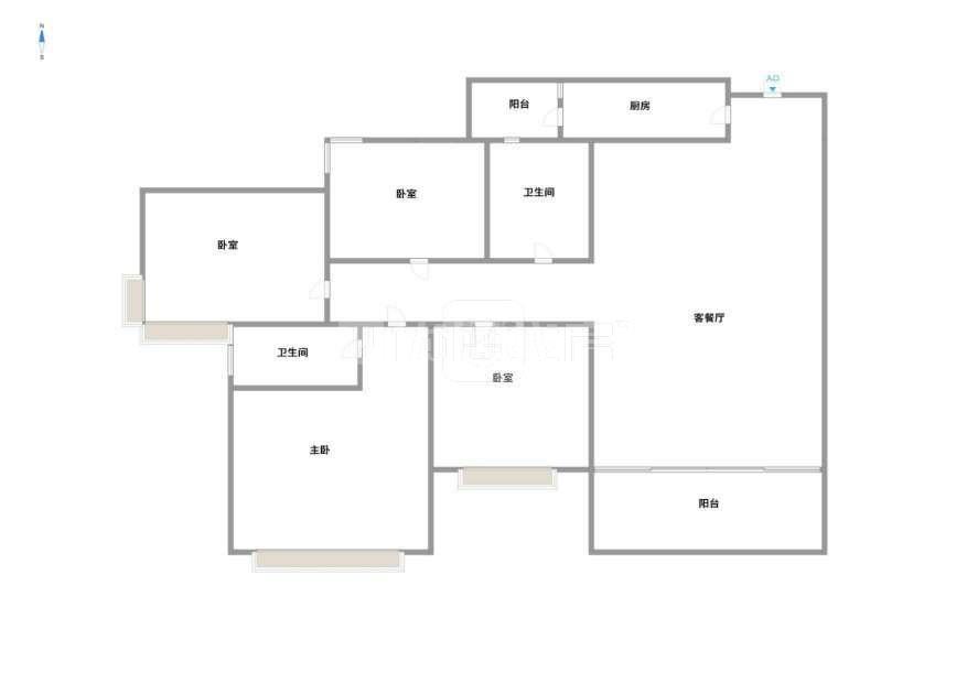 整租·合景天峻广场