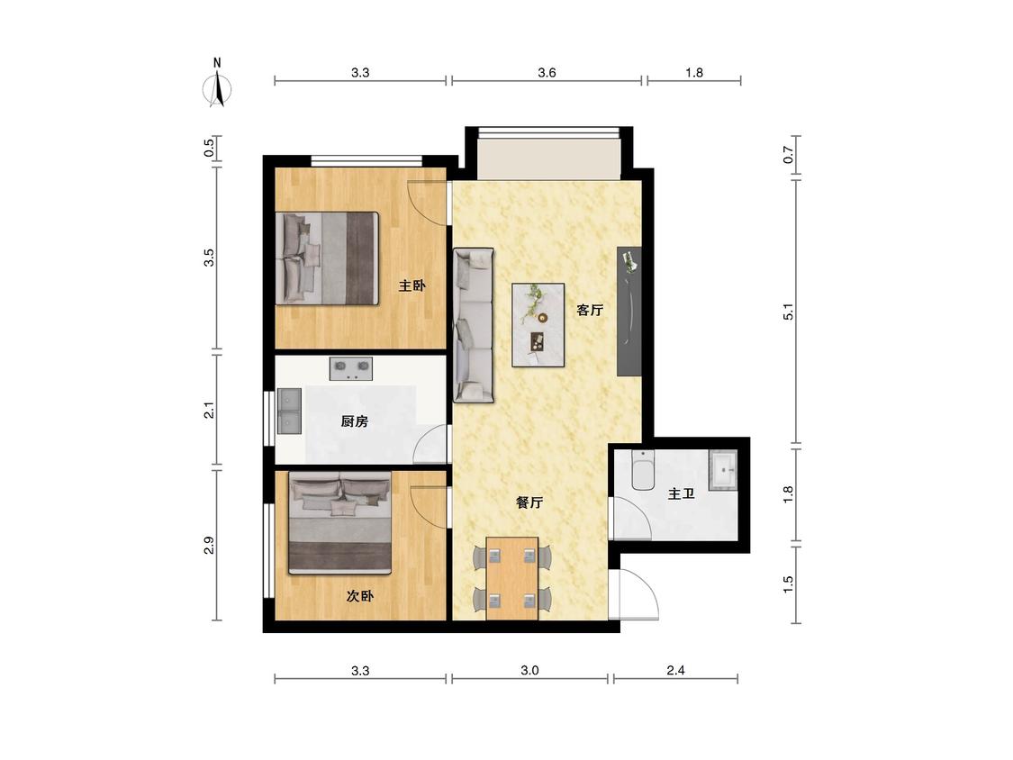 整租·夏都景苑