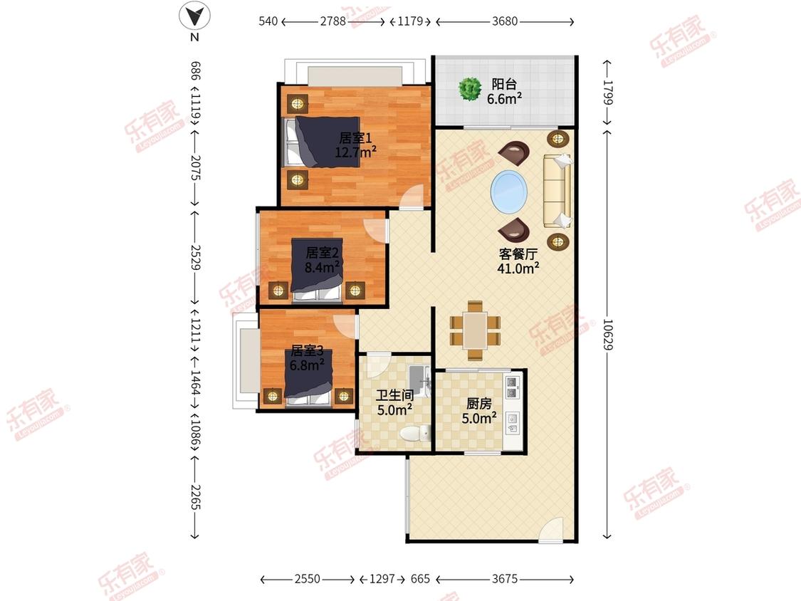 整租·君华新城