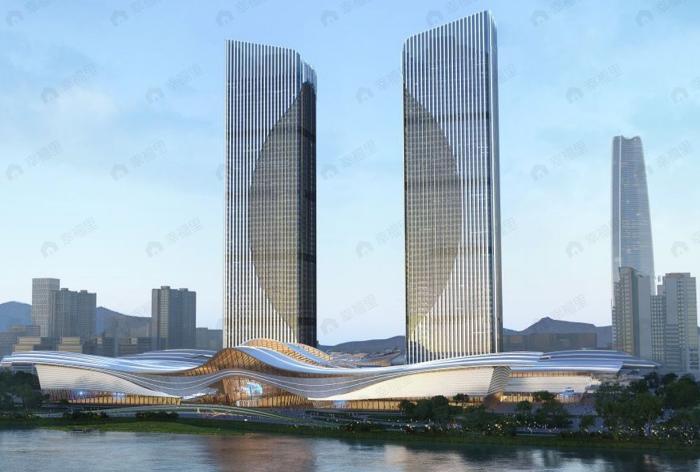 万科深业湾中新城效果图