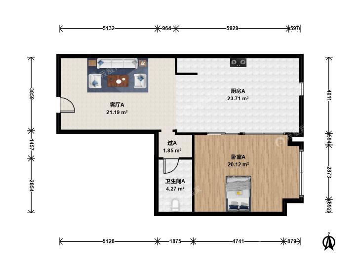整租·建外SOHO(东区)