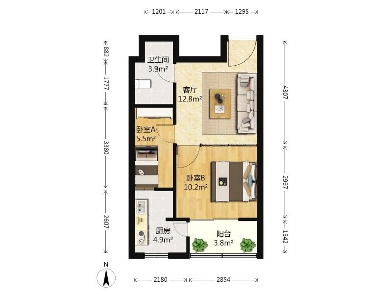 整租·金玉山世纪花园