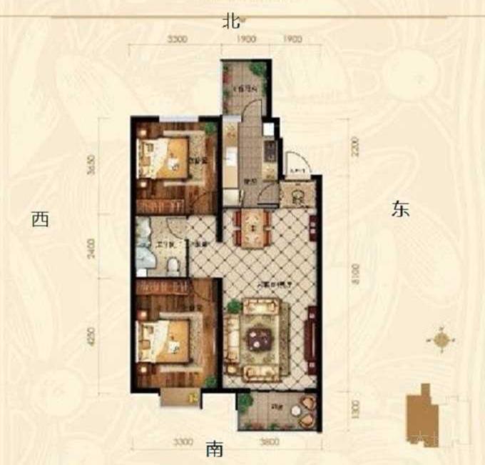 整租·天成明月洲东区