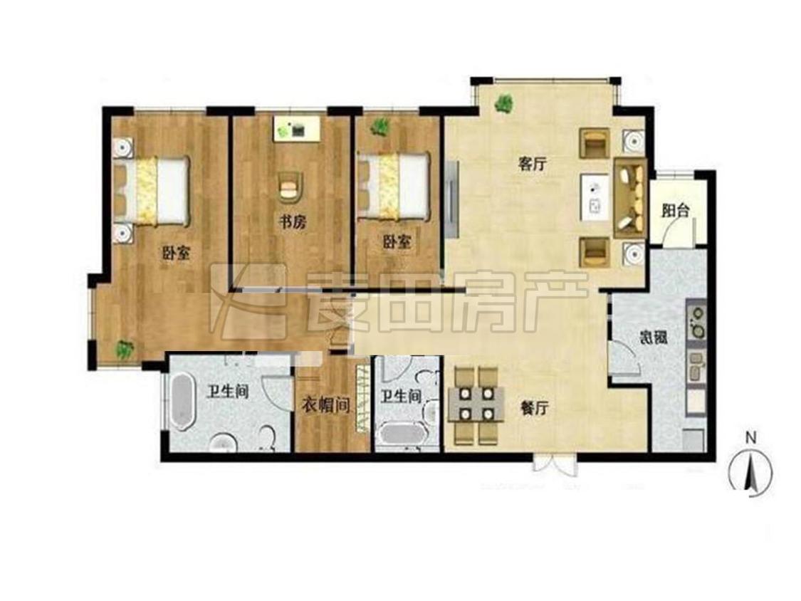 整租·荣尊堡国际俱乐部公寓