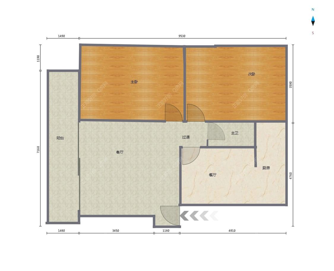整租·红旗街住宅