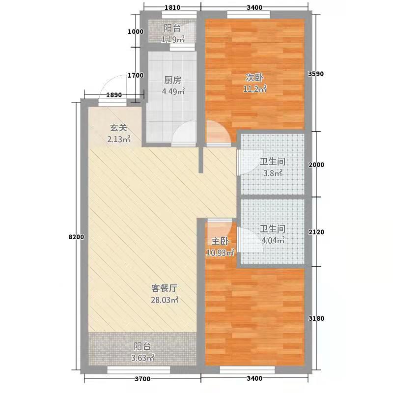 整租·中梁大都会