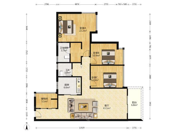 整租·兰亭国际名园