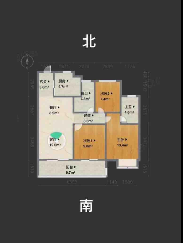 整租·荣安弘阳姚江晴雨