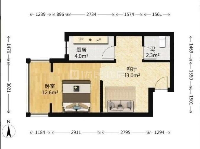 合租·保利芳园