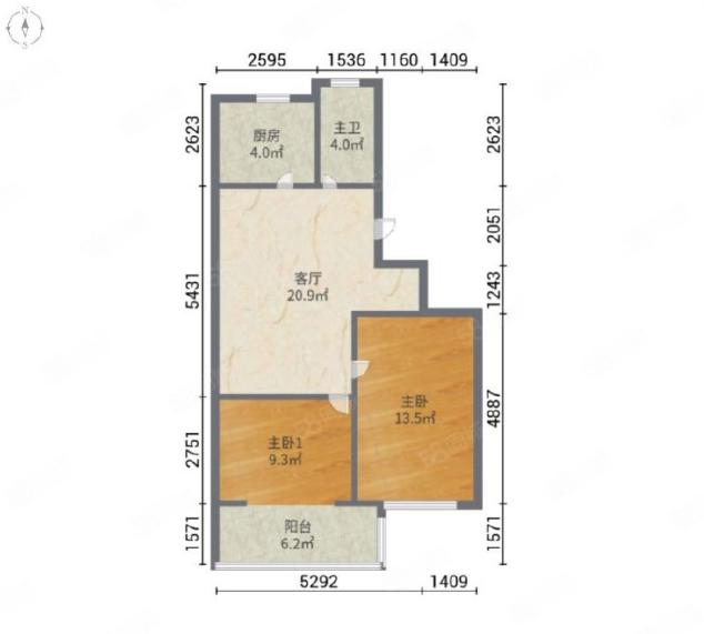整租·大华一村(华灵路510弄)