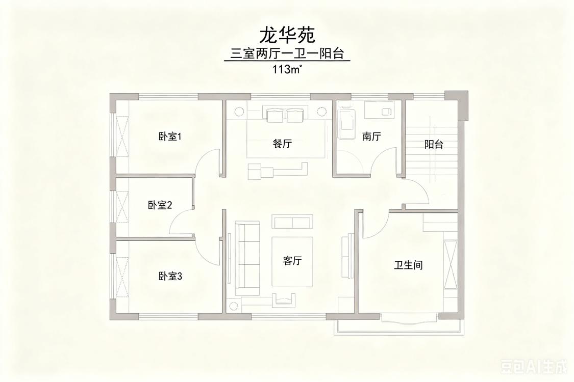 整租·龙华苑小区
