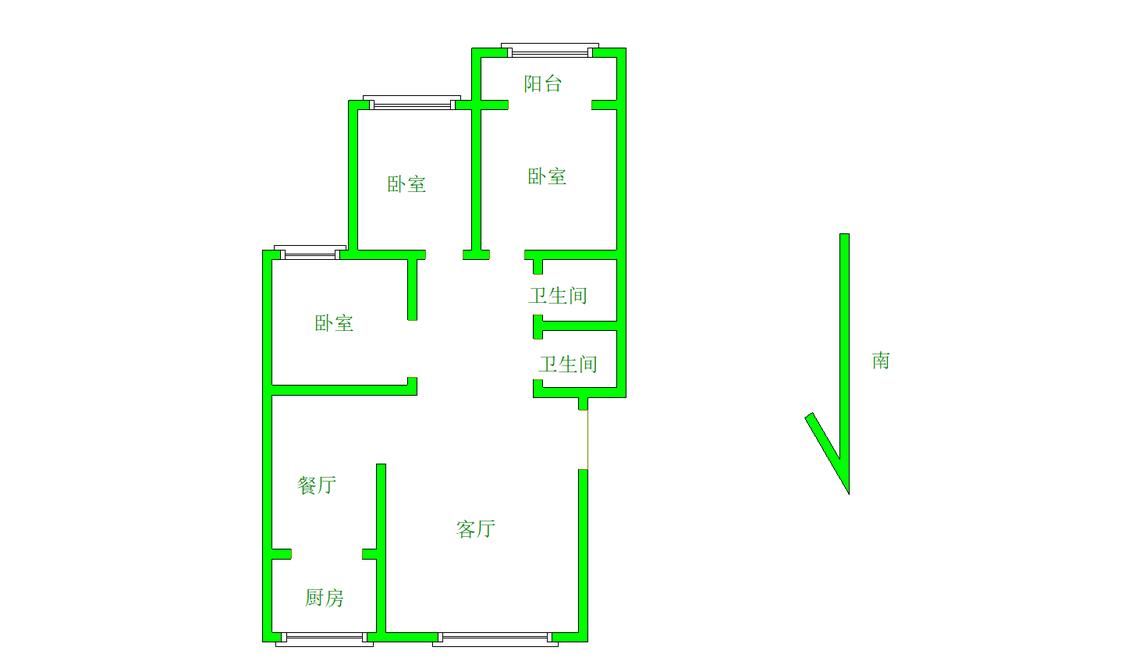 整租·军安小区