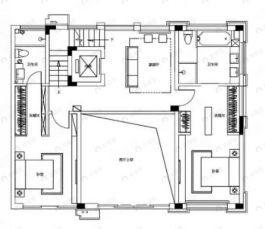 力高雍湖湾6室4厅8卫户型图
