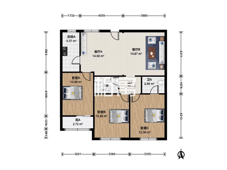 合租·胜古家园