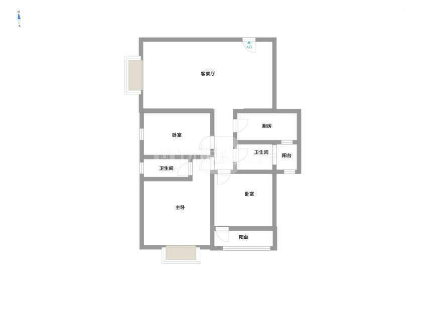 整租·天筑塞纳