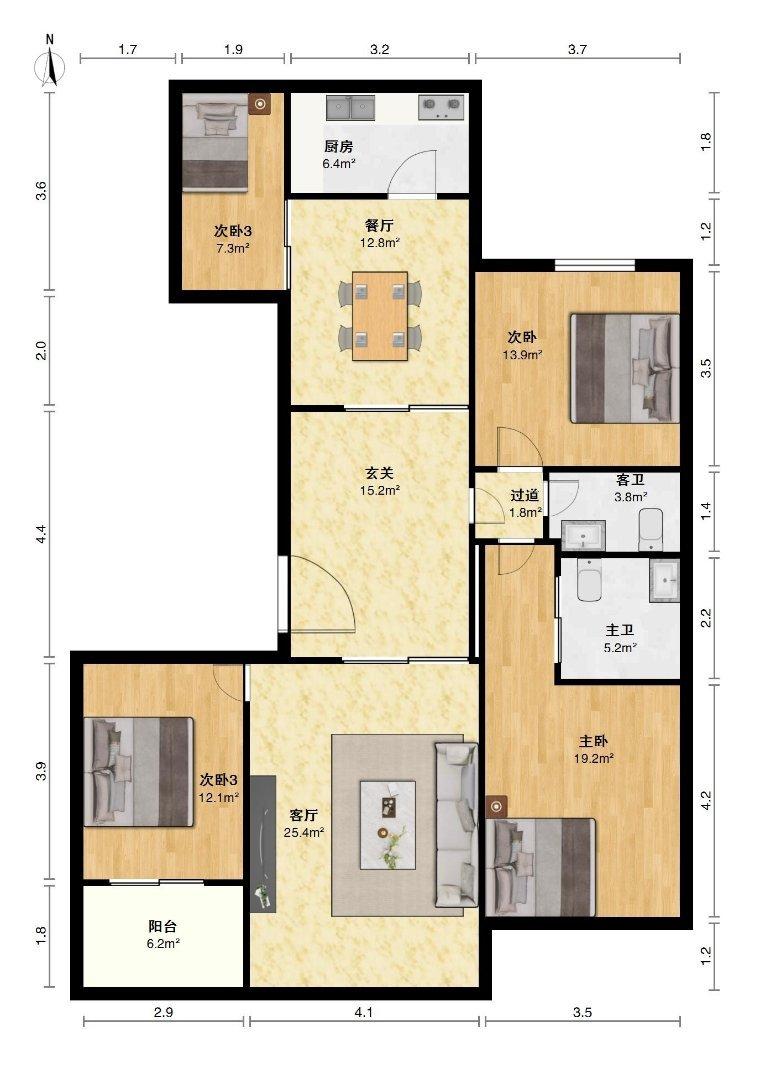 整租·大诚金廷(瓯海)
