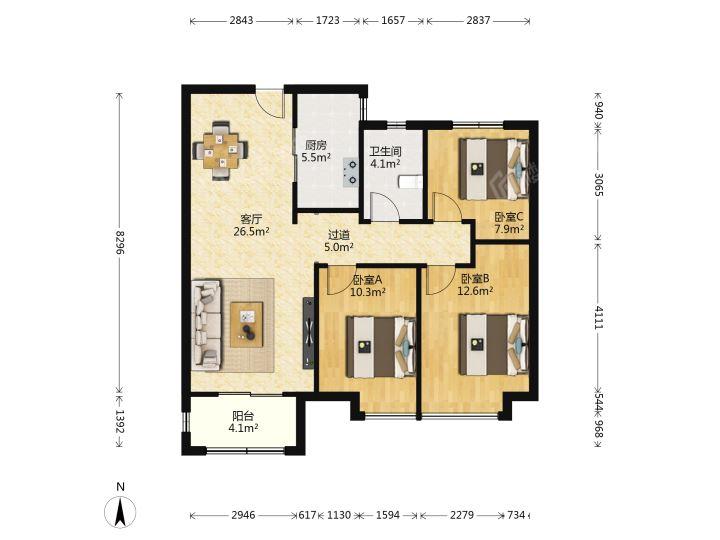 整租·保利天悦(一期)