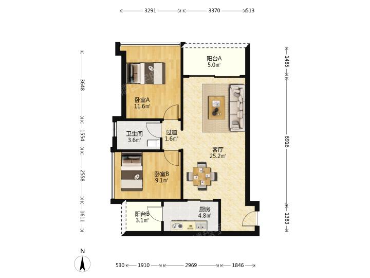 整租·祈福缤纷汇