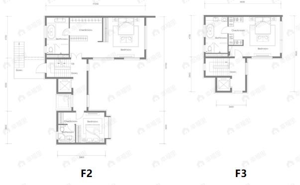 傲云4室2厅5卫户型图