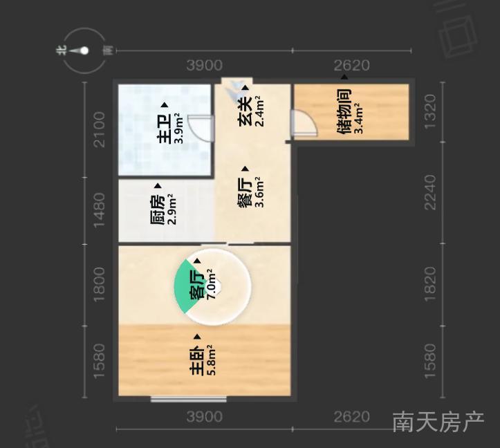整租·南都花城桂花园