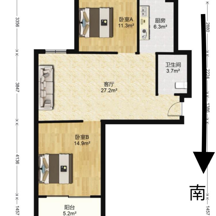 整租·聚鑫苑