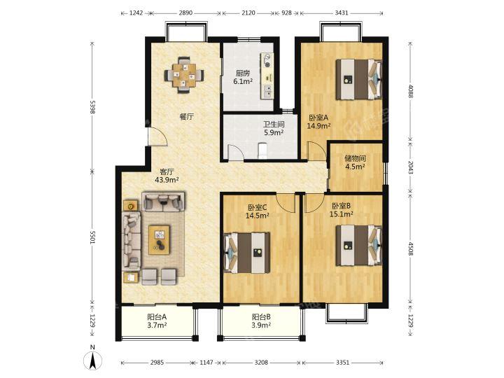 整租·娱乐花园