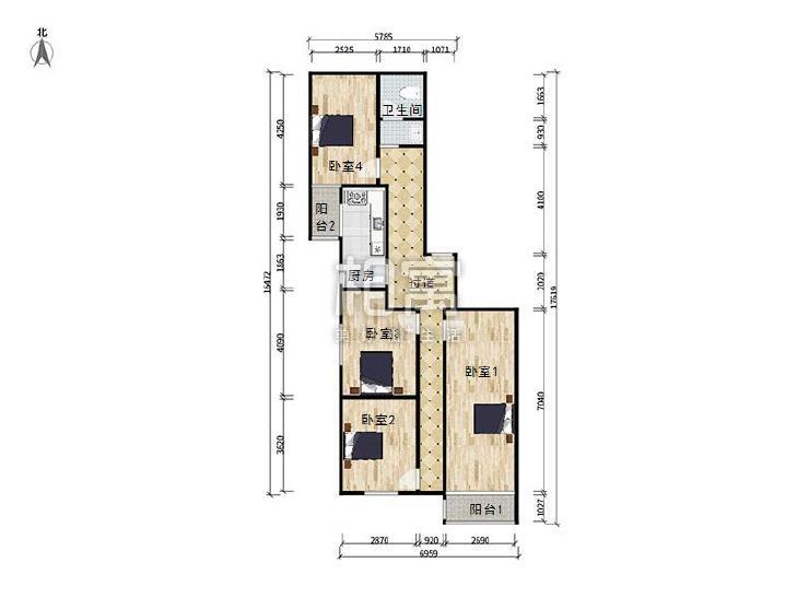 合租·正邦嘉园(二期)