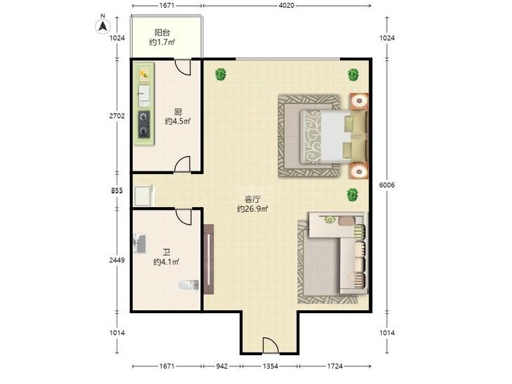 整租·万柳蜂鸟家园