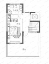 万科长基云庐3室2厅4卫户型图