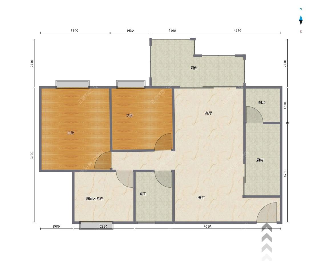 整租·时代倾城(一期)