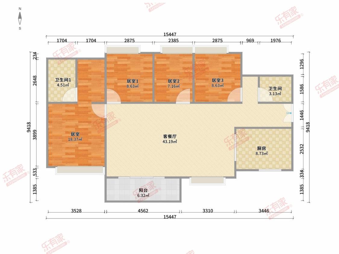 整租·万科中央公园