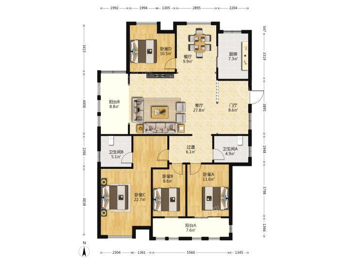 整租·中天锦庭