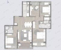 嘉致峰庭4室2厅2卫户型图