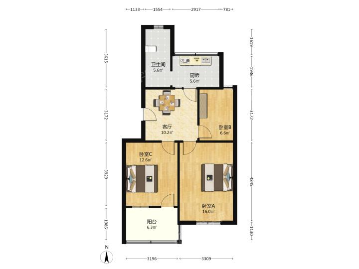 整租·庆丰小区