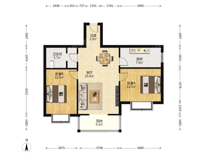 整租·万华园琳苑小区