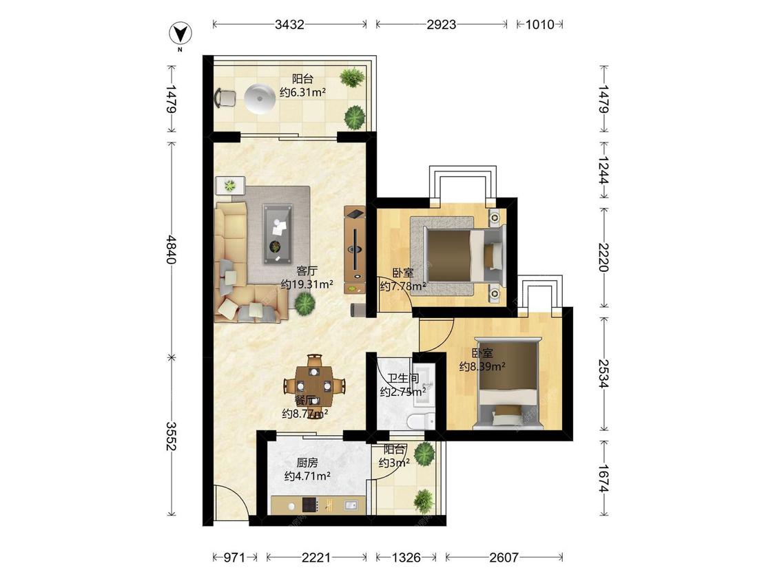 整租·长盈花园